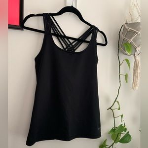 2 for $30 -💪 Calvin Klein Activewear Top with Criss Cross Back Detail